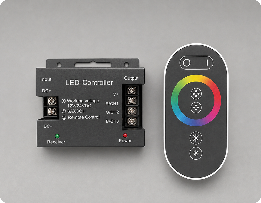 Kontroler RGB 18A